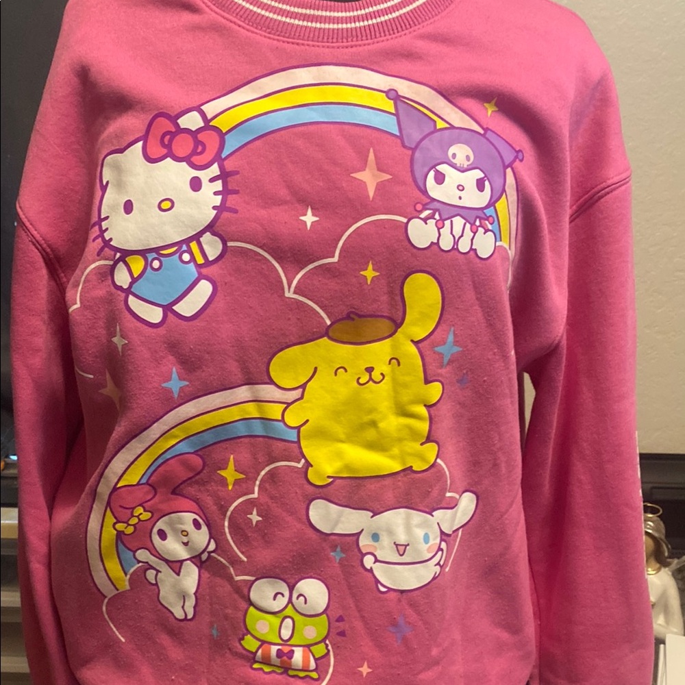 Pink Hello Kitty Kids Sweatshirt